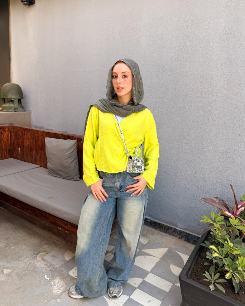 Sunny Wrap Blouse