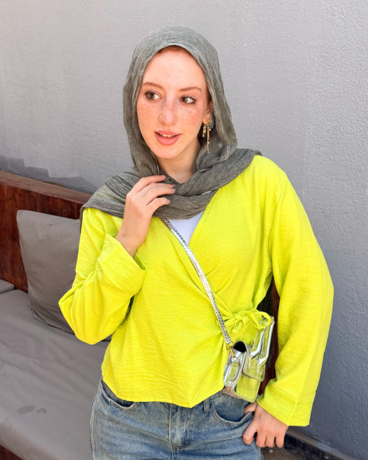 Sunny Wrap Blouse