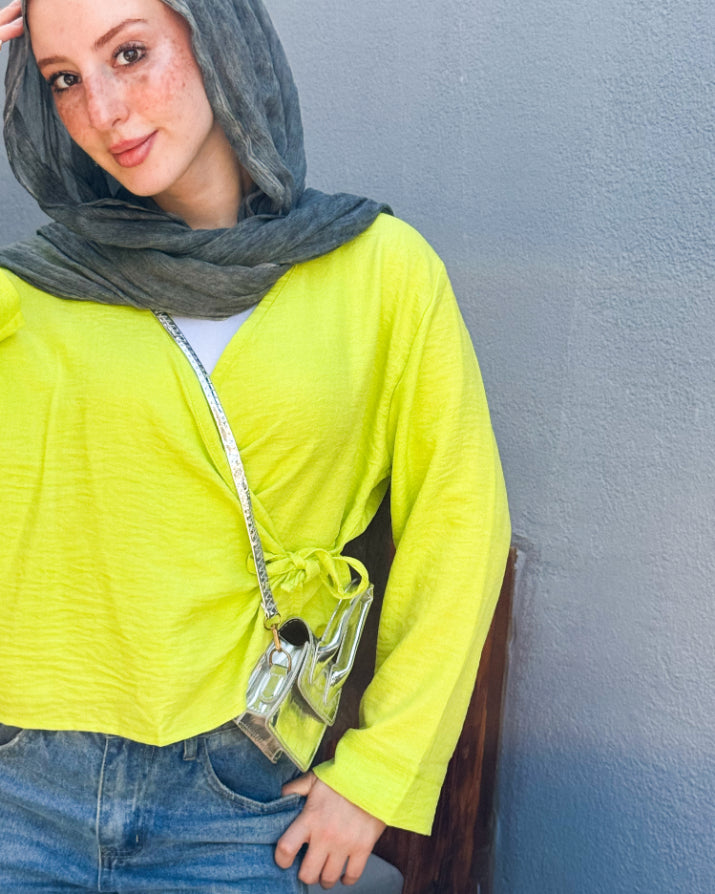 Sunny Wrap Blouse